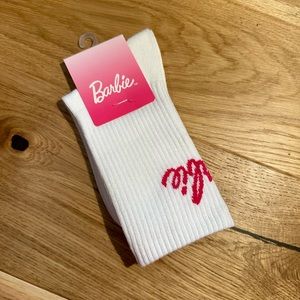 Barbie Logo Socks